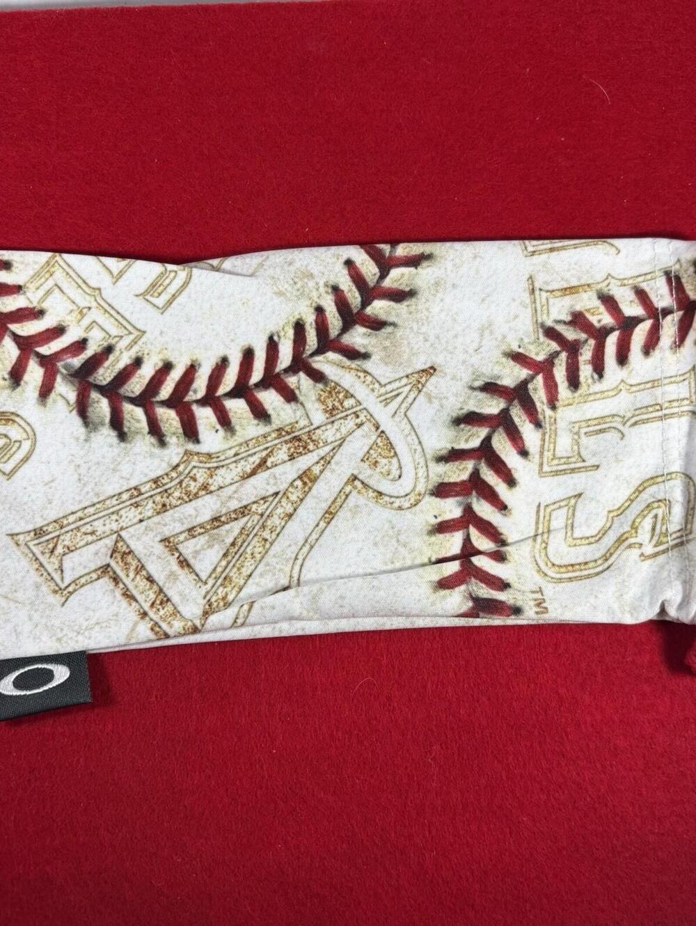 Oakley MLB Angels Anaheim Microfiber Cleaning BAG POUCH Sunglasses Baseball